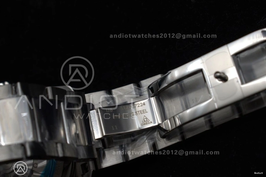 1:1 Ceramic VSF Edition Worldtimer Best 43mm Green SS Super GMT Aqua on Terra A8938 Bracelet Clone 1105